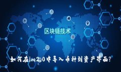 如何在im2.0中导入币种到资产界面?