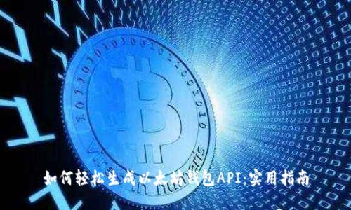 如何轻松生成以太坊钱包API：实用指南