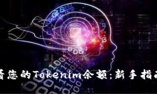 如何查看您的Tokenim余额：新手指南与技巧